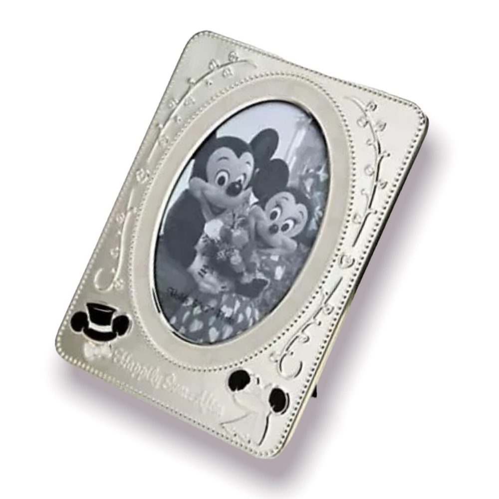 Brand New Mickey & Minnie Mouse Wedding Picture Frame